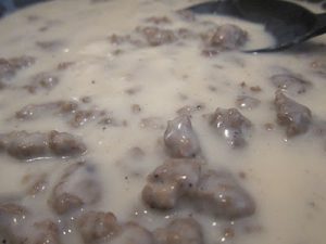 Sausage gravy