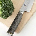 Shun Cutlery Premier Grey Chef's 8”, Thin, Light Kitchen Knife