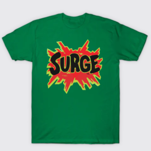 Surge Soda T-Shirt "Feed the Rush"