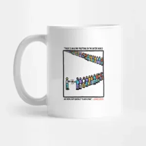 Johnny Carson Fruitcake Mug