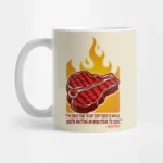 Julia Child Steak Quote Mug