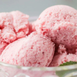 Raspberry Cottage Cheese Ice Cream
